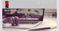 Desktop Screenshot of andrea-gallo.com